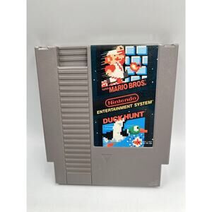 Super Mario Bros. Duck Hunt (Nintendo Entertainment System, NES, 1988) Tested
